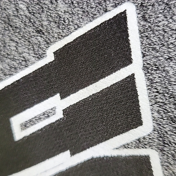 Rag Wear USA Call on Silver Beach Michigan grey crewneck sweatshirt long sleeves - Picture 15 of 15